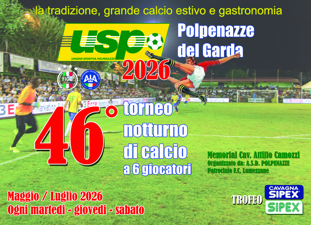 Polpenazze 2026: Second Round Groups Set for the 46th Tournament