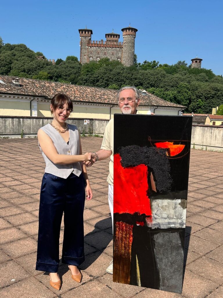 Montichiari: Eugenio Mombelli Donates Artwork to the City as Part of 205 Works Project