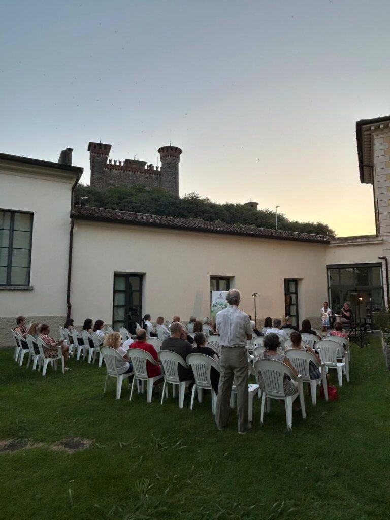 Matteo Porru Presents Il volo sopra l’oceano at Montichiari Library