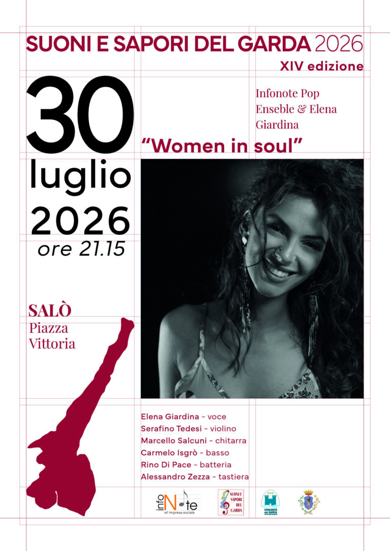 Women in Soul Takes the Stage in Salò for Suoni e Sapori del Garda