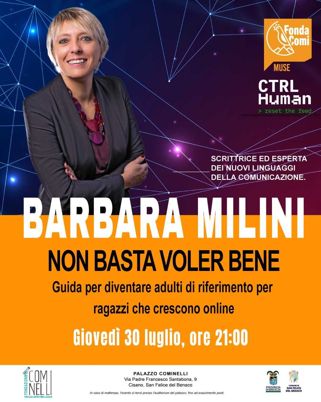 Ctrl Human Comes to San Felice del Benaco With Two Events at Palazzo Cominelli