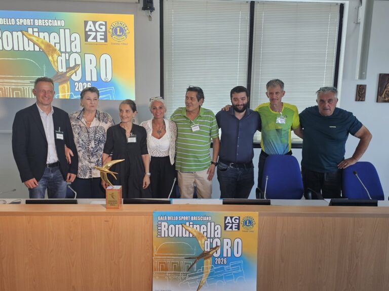 Rondinella d’Oro 2026: Lions in the spotlight at Brescia’s Sports Gala