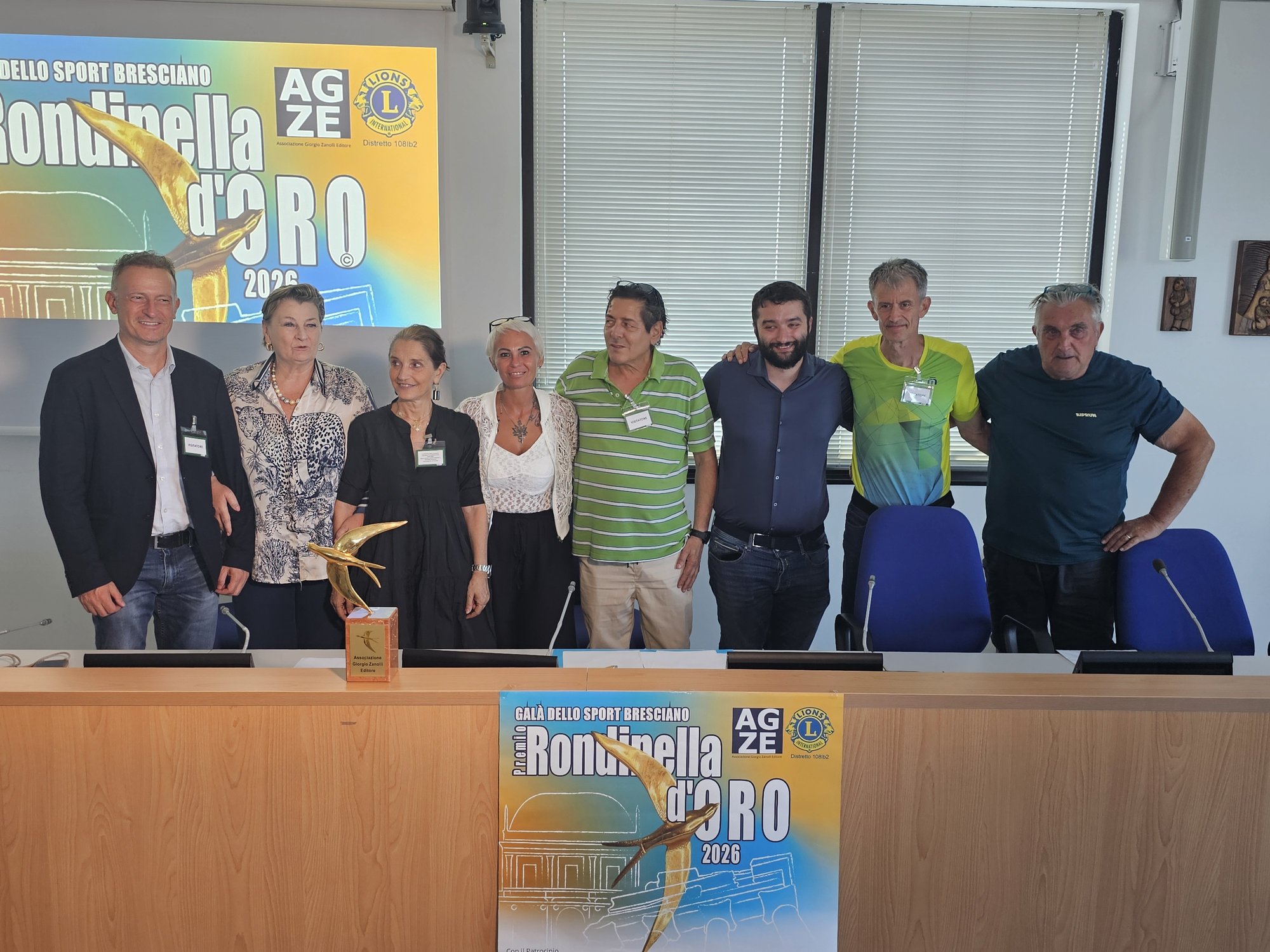 Rondinella d’Oro 2026: Lions in the spotlight at Brescia’s Sports Gala
