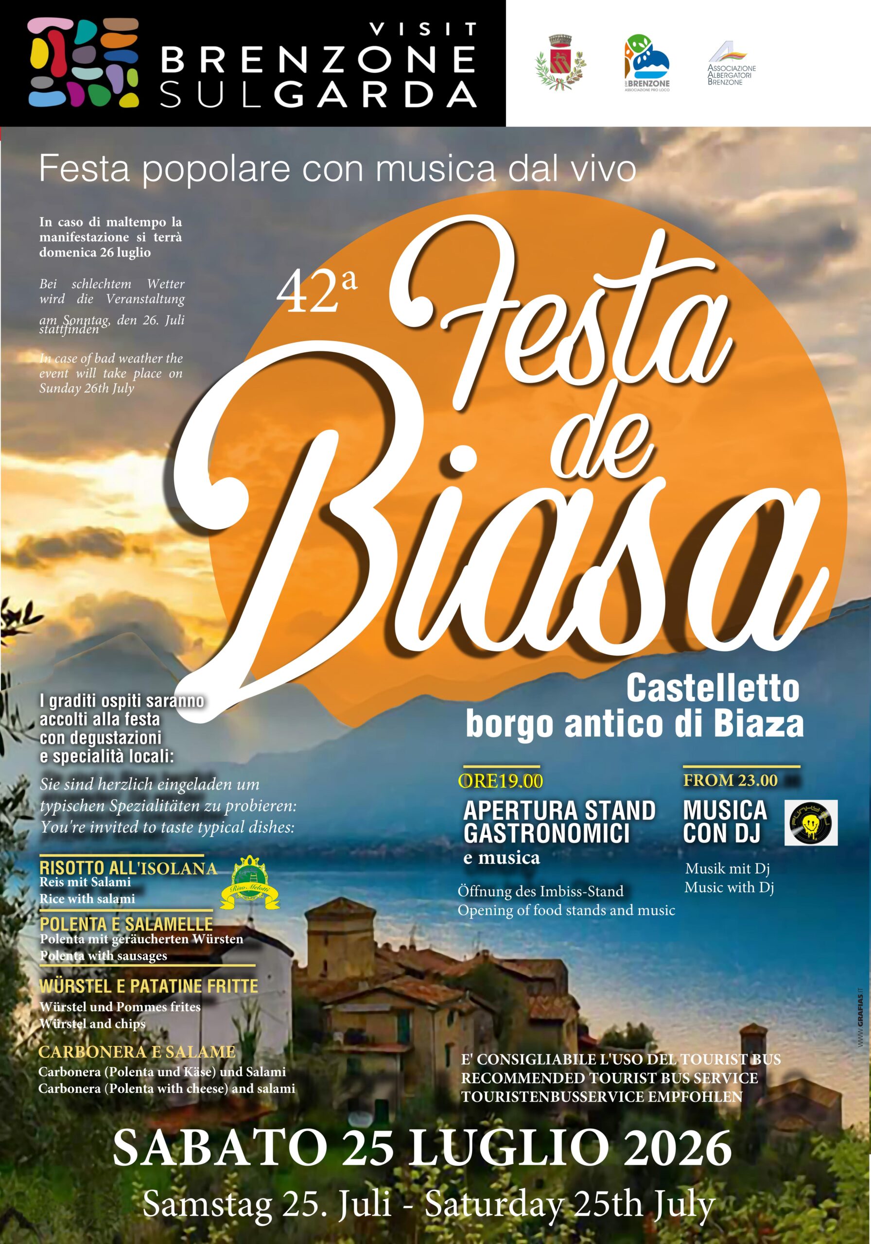 Brenzone Brings Back Festa de Biasa in the Historic Old Town
