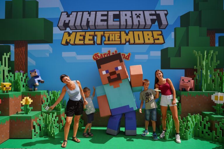 Minecraft Meet the Mobs at Gardaland: Live Experience Runs Through August 28