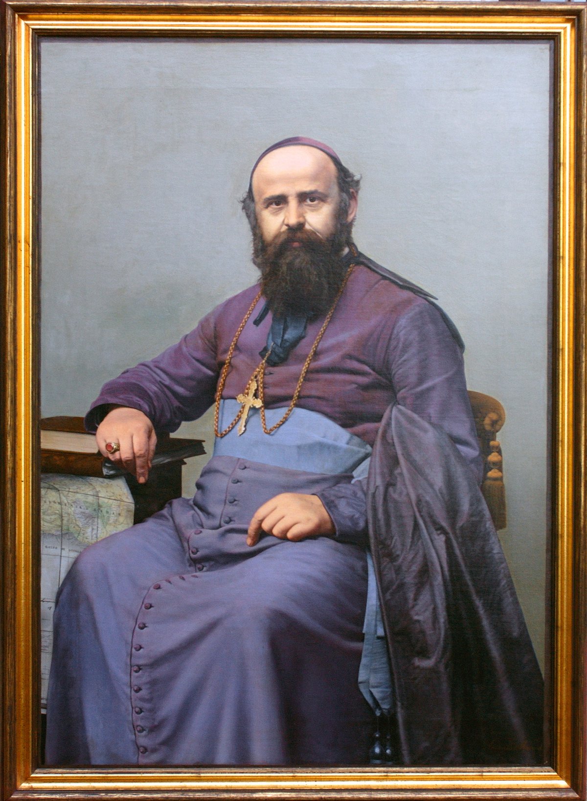 Portrait of Saint Daniele Comboni by Antonio Moro