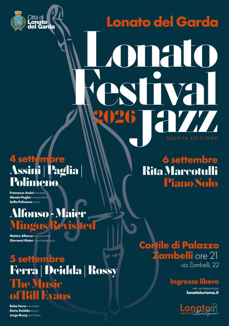 Lonato del Garda Announces Three Nights for the 2026 Jazz Festival