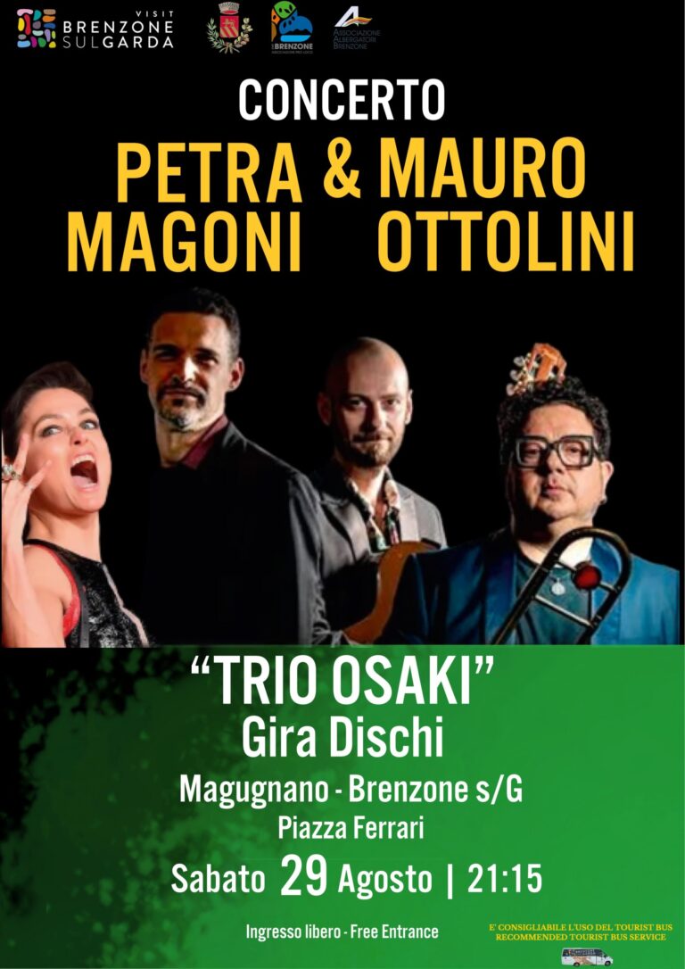 Petra Magoni and Mauro Ottolini Announce Concert in Magugnano