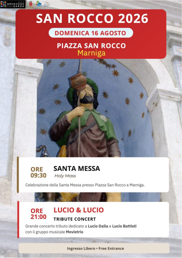 San Rocco 2026: Marniga hosts Dalla and Battisti tribute Mass and concert