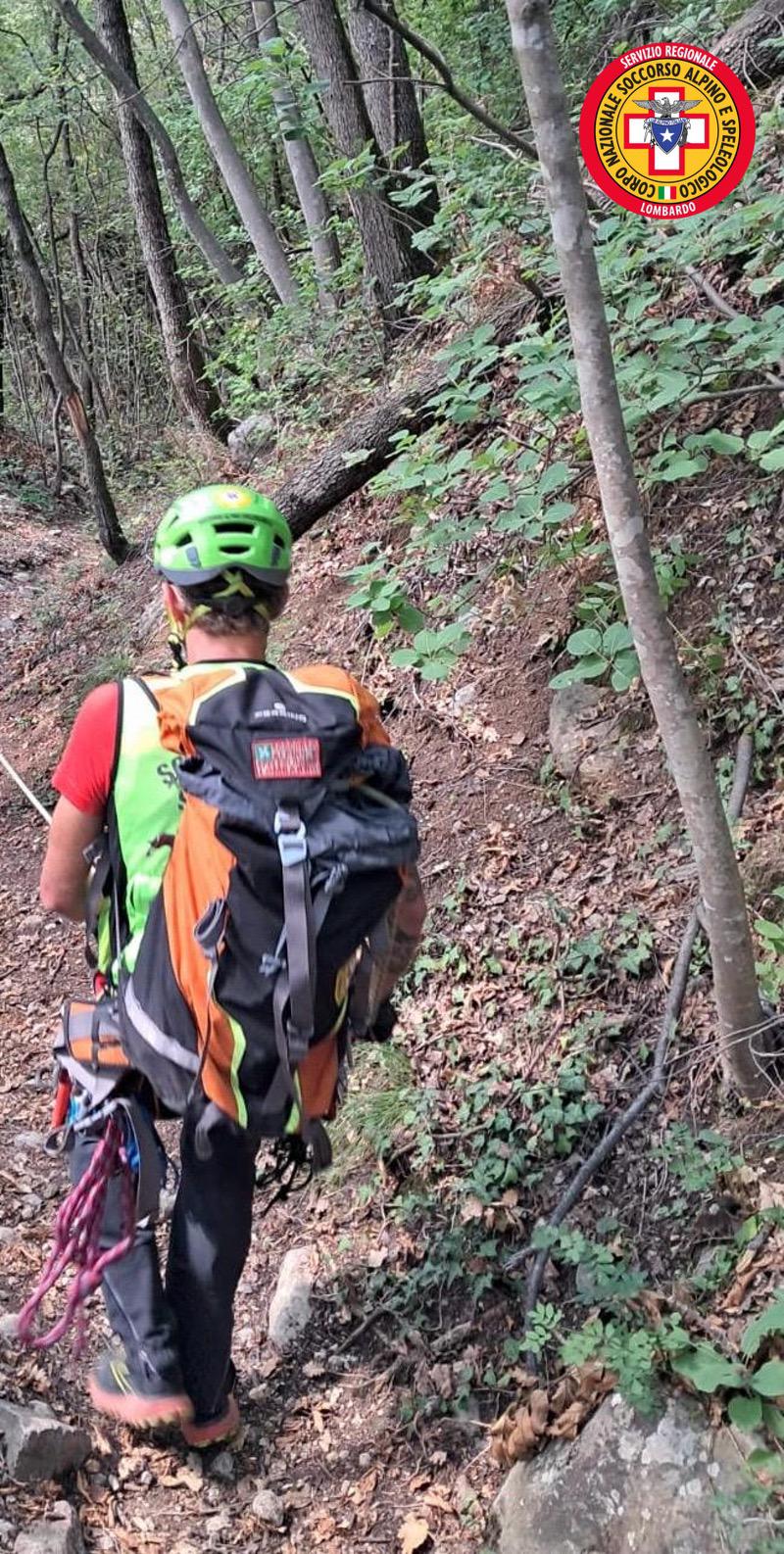 Alpine Rescue in Salò: Woman Injured on the Hills Above Corna