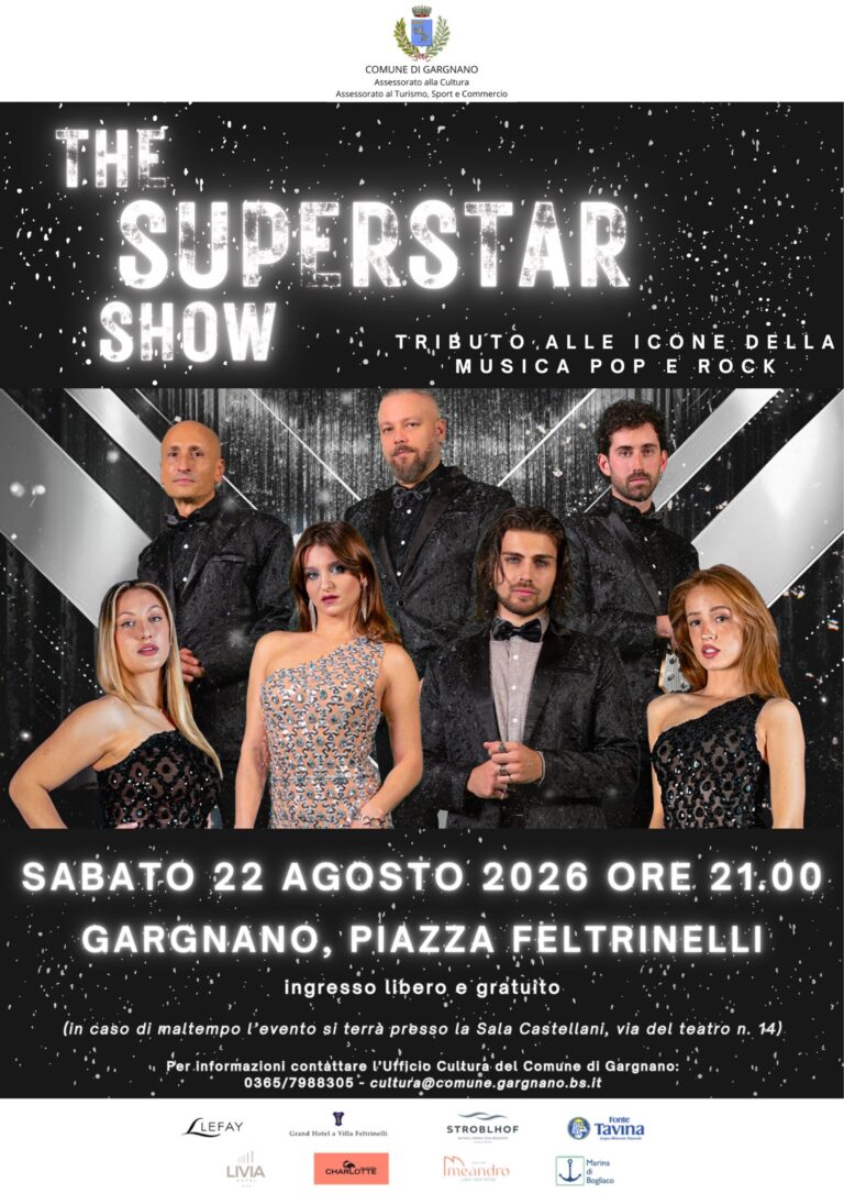 Three Cultural Events in Gargnano: Music, Circus and Live Shows