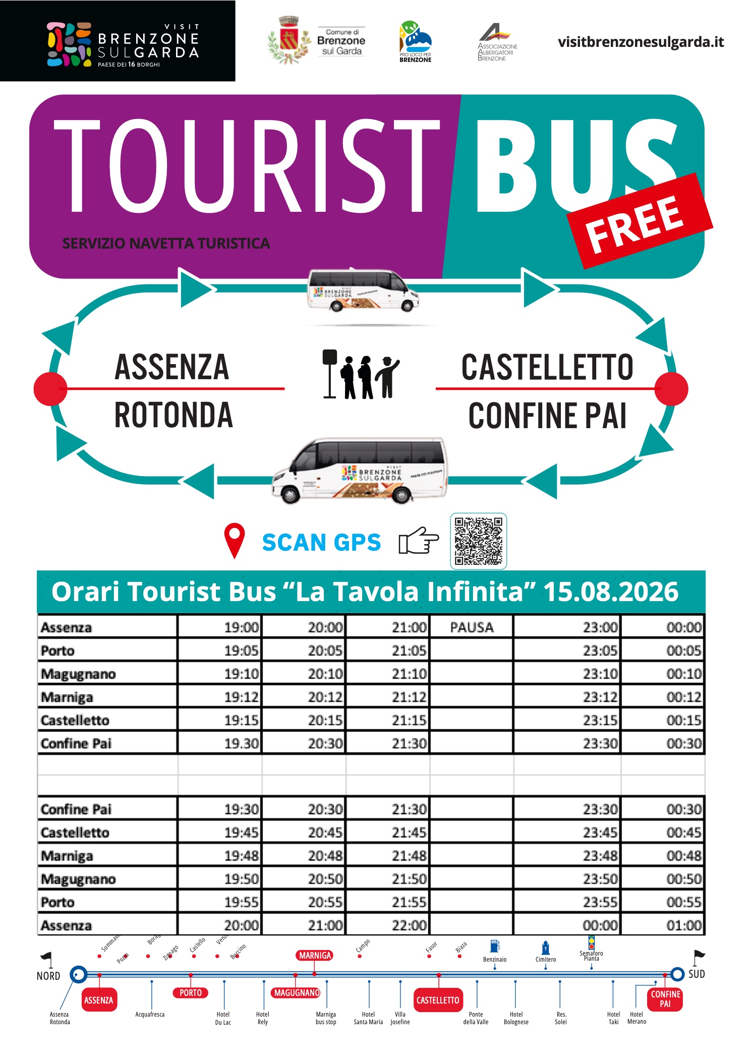Infinite Table Returns to Castelletto di Brenzone With Dinner and Live Show on August 15