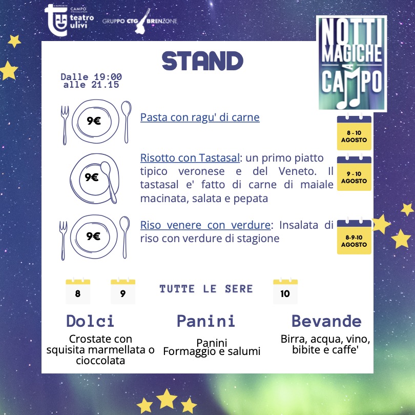 Magical Nights in Campo: Three Music Evenings from August 8 to 10