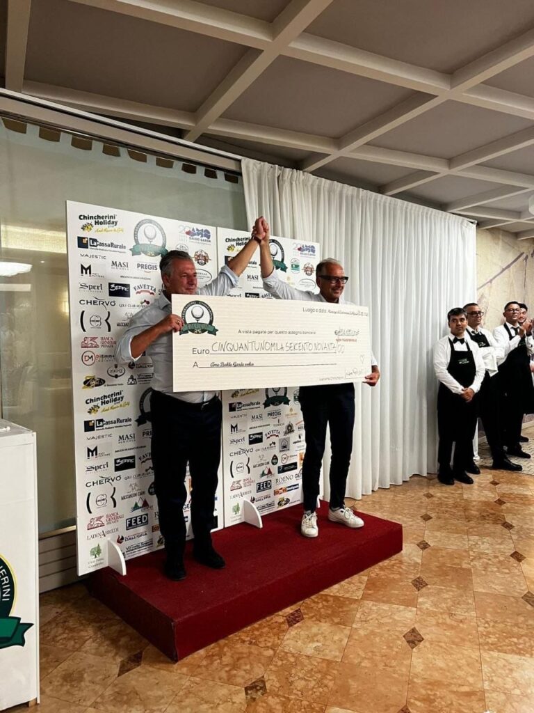 Alessandro Chincherini Golf Cup Raises €51,690 for AMO Baldo Garda