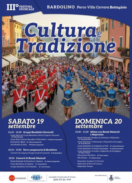 Music and Heritage Festival Brings Bands and Majorettes to Bardolino