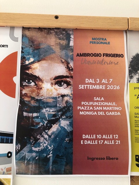 Moniga del Garda Hosts Ambrogio Frigerio’s Exhibition at City Hall
