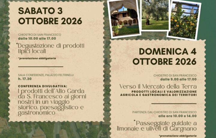 Gargnano: Sorella Natura to Slow Gargnano, events set for late September and early October