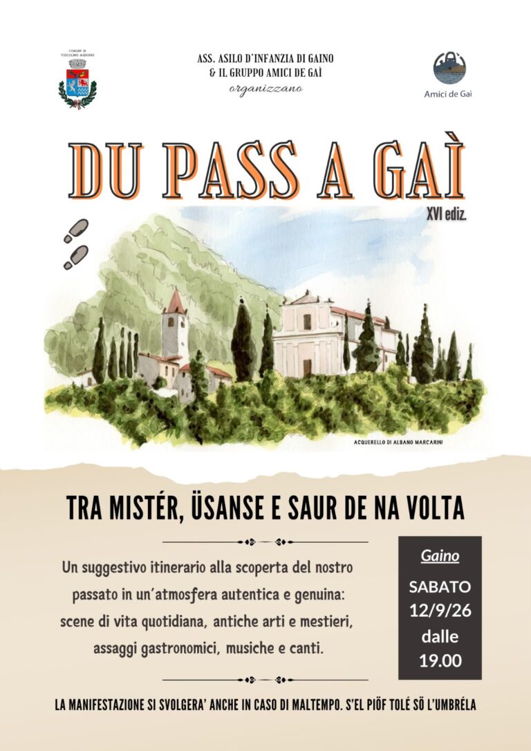 Gaino: A Journey Through Mysteries, Old Traditions, and Vintage Flavors