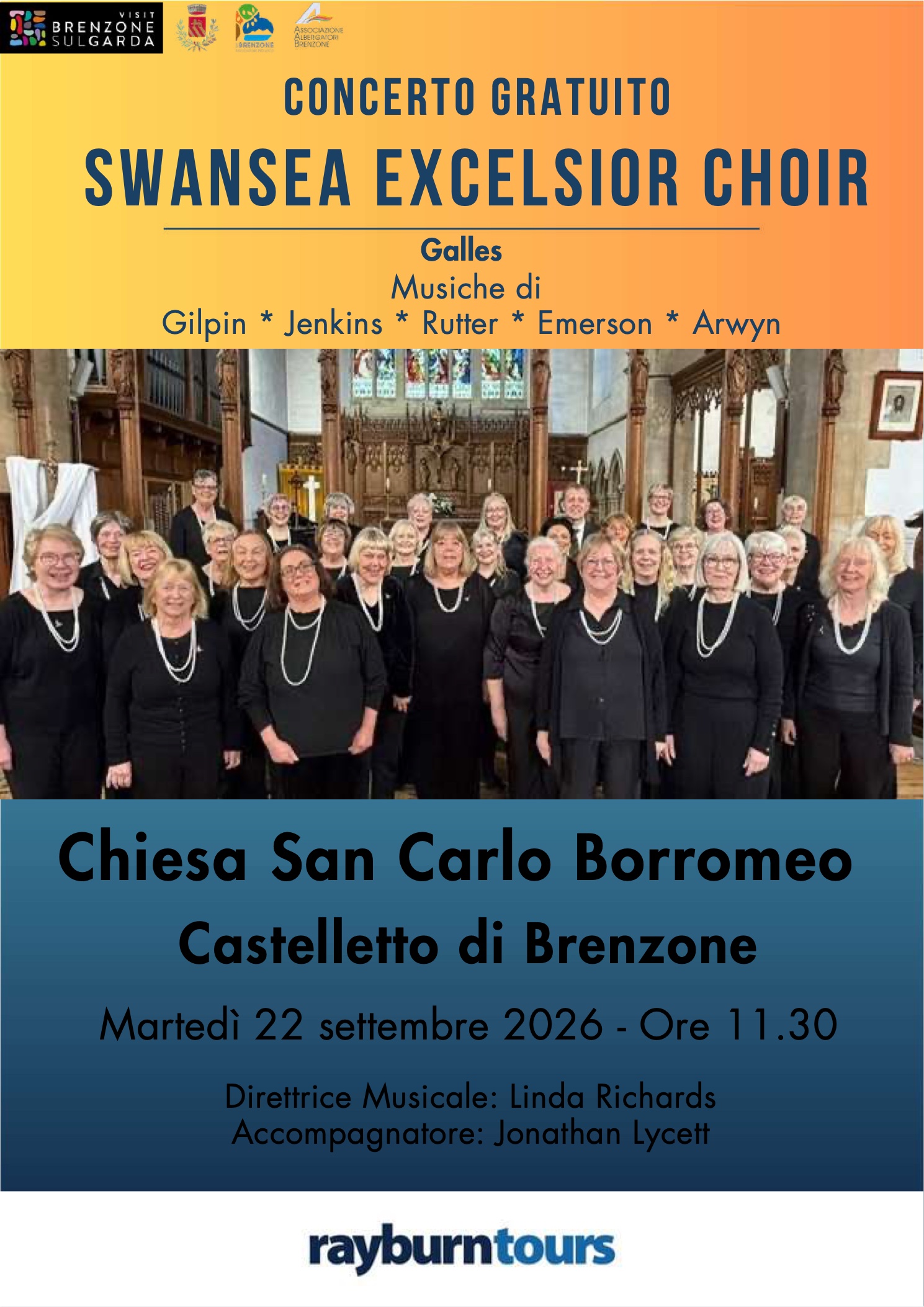 Free Swansea Excelsior Choir Concert Set for Castelletto