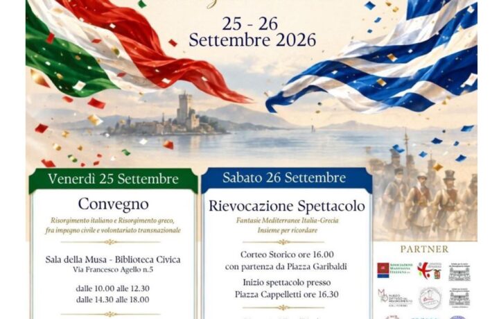Desenzano del Garda to Recreate Italy-Greece Historical Ties on September 26