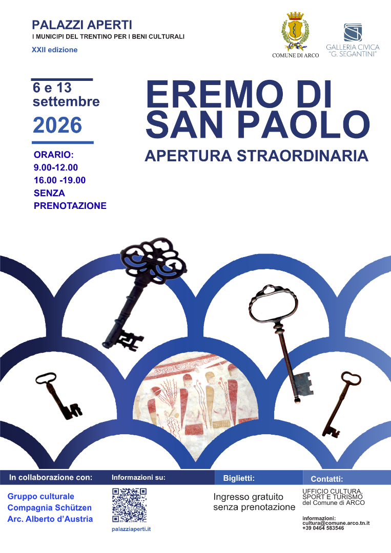 Palazzi Aperti: Eremo di San Paolo in Arco Opens for a Special Visit