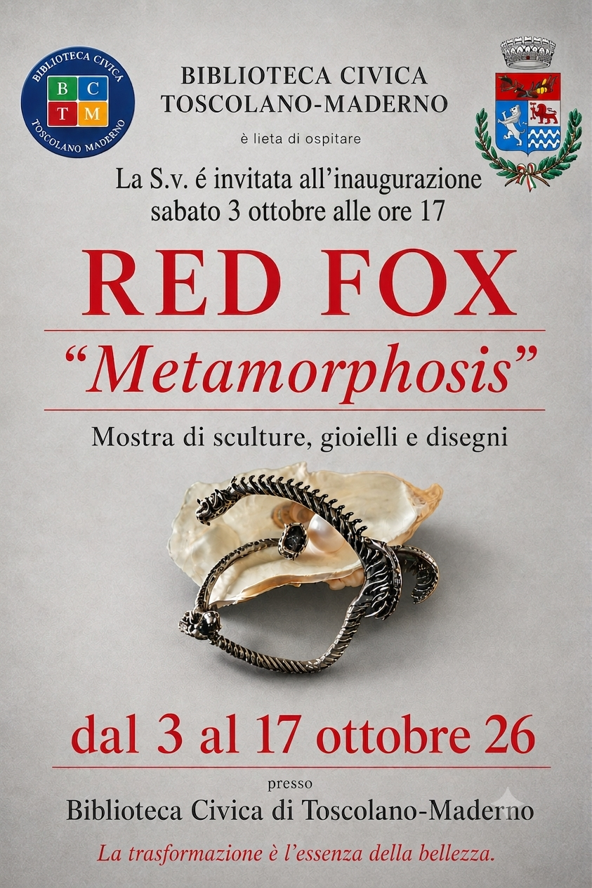 Red Fox Unveils New Work in Toscolano-Maderno, Donates Piece to Vittoriale degli Italiani in Gardone