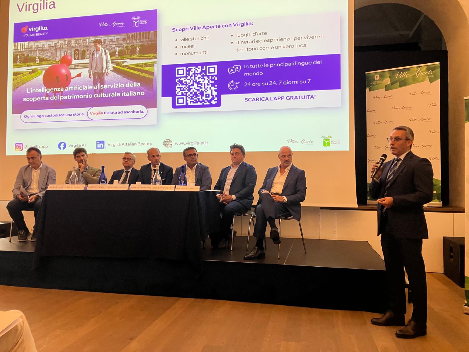 Virgilia AI Guides Visitors to Open Villas Across Brianza