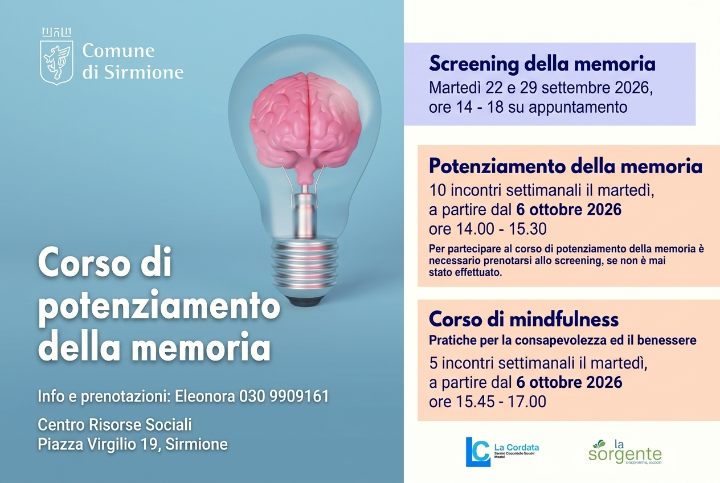 Sirmione launches two new awareness and memory programs at Social Resources Center