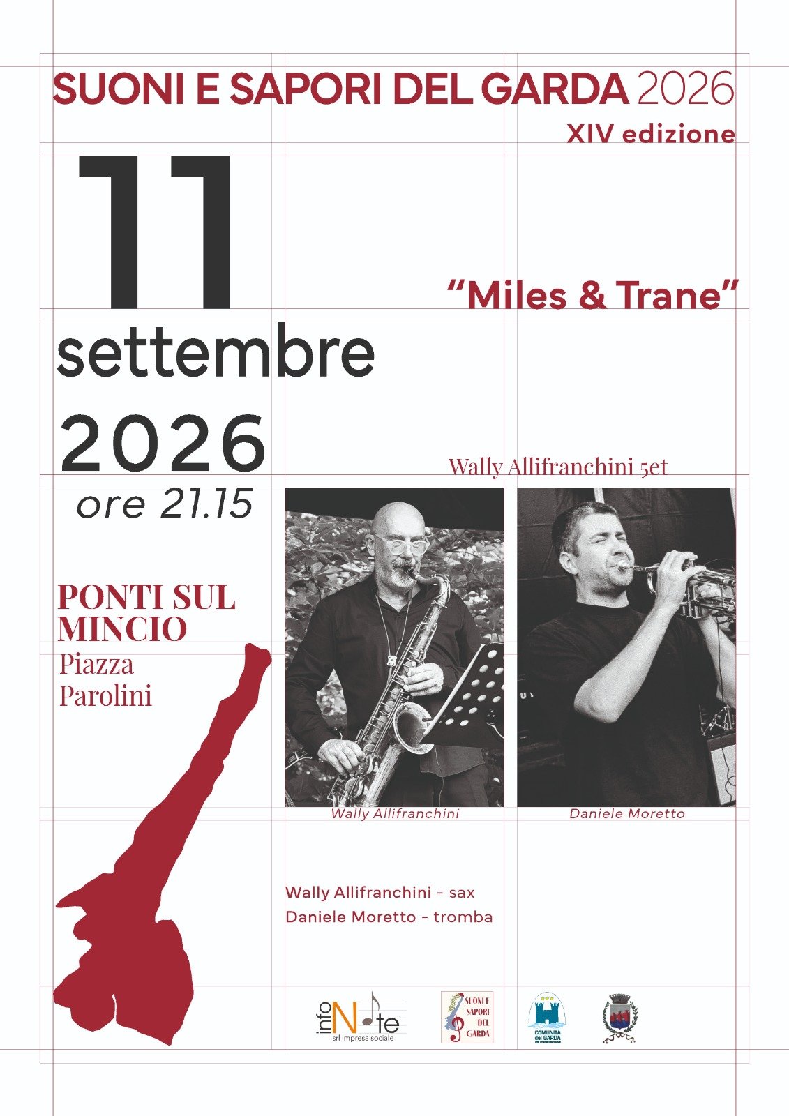 Wally Allifranchini Quintet Brings Miles & Trane to Ponti sul Mincio Jazz Night