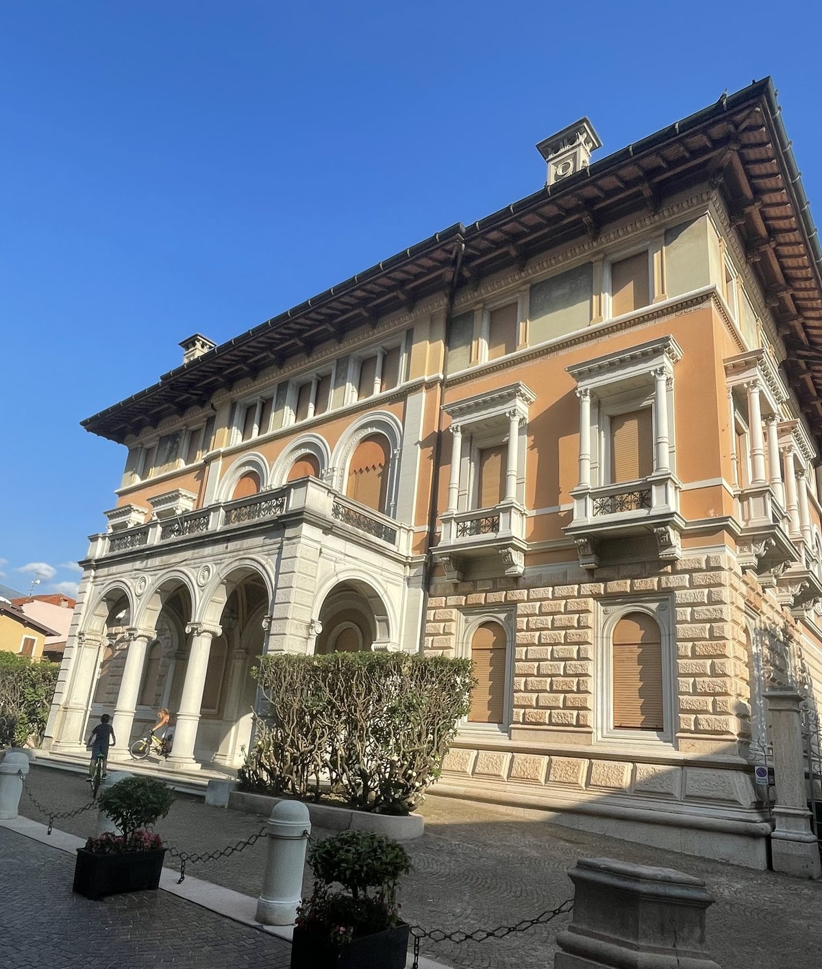 Palazzo Feltrinelli in Gargnano, seat of the University of Milan