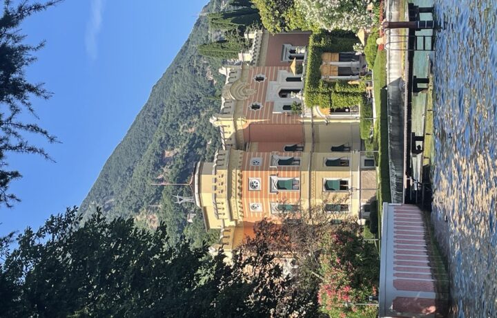 Villa Feltrinelli in Gargnano on the western shore of Lake Garda, historic residence of the Feltrinelli family now a luxury hotel