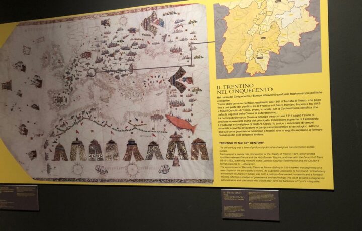 Exhibition on technology, society, and the 1525 peasant revolts at Palazzo delle Albere in Trento
