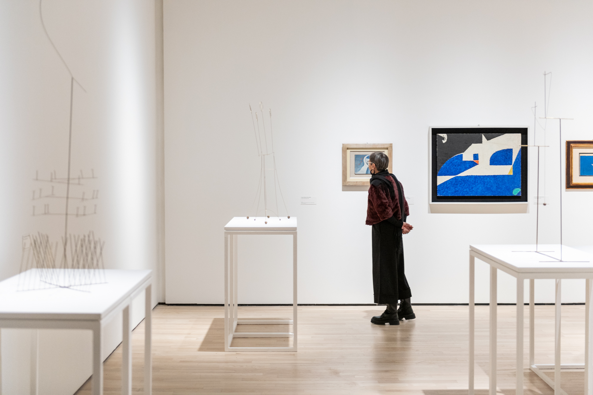 Contemporary art exhibition hall at MART Museum of Modern and Contemporary Art of Trento and Rovereto