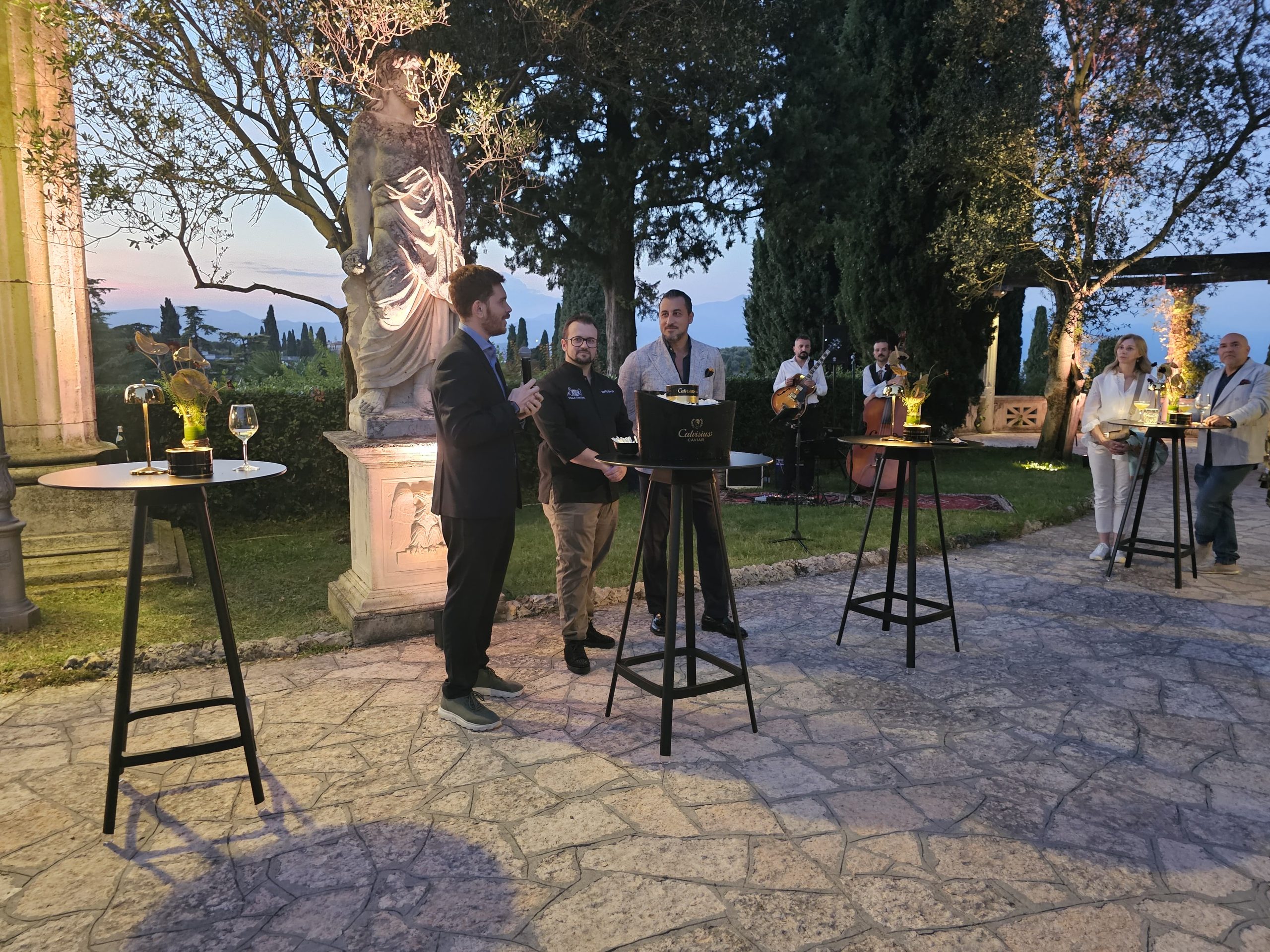 Executive Chef Mattia Bartoli at Villa Cortine Palace Hotel in Sirmione
