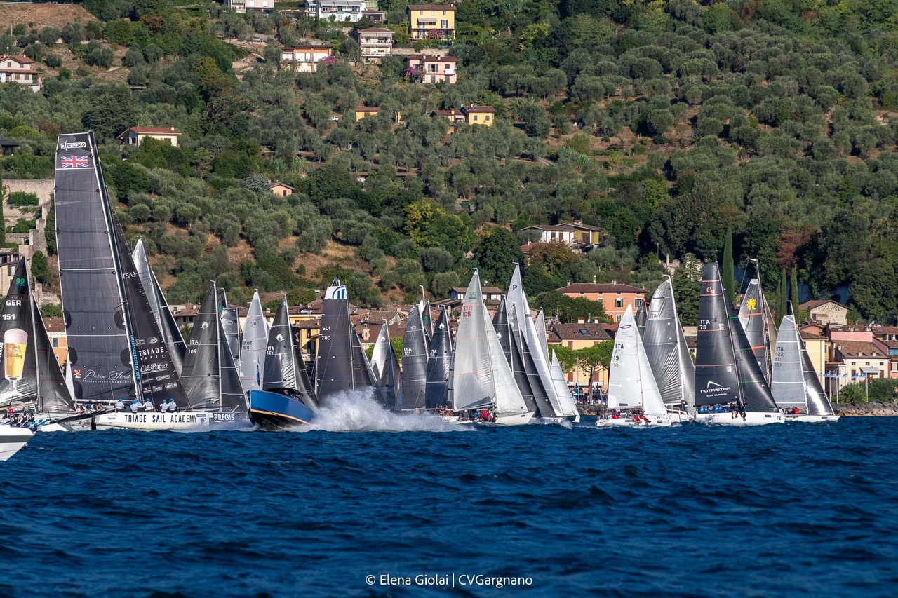 EurILCA Master Series Gargnano: Tomasella and Dapeci Lead