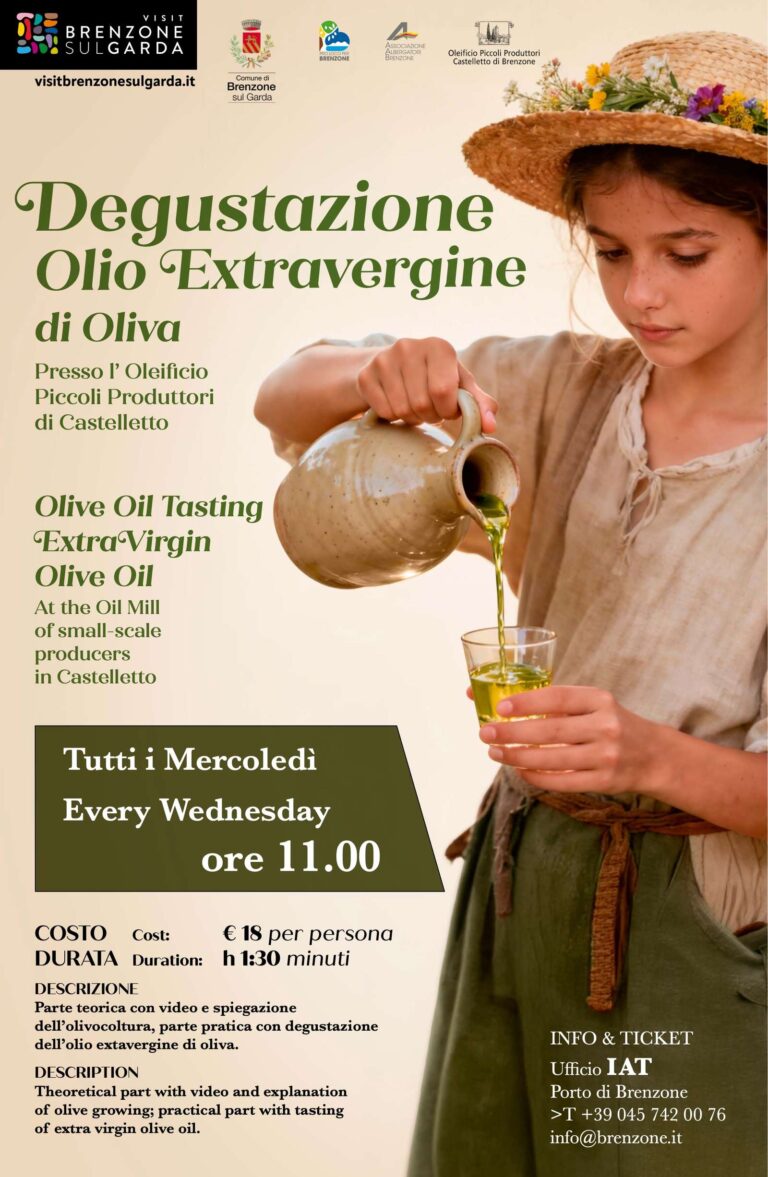 Olive Oil Tasting in Castelletto di Brenzone on 14 October