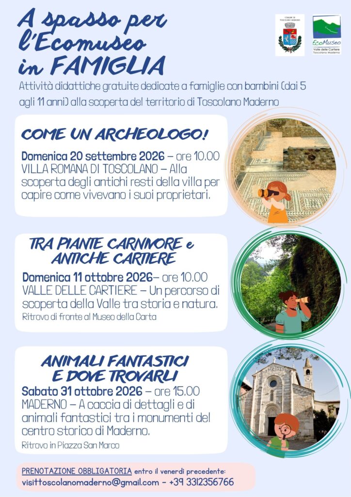 Toscolano Maderno in October: Tourist Offices and Family Walks